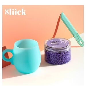 Sliick Hard Wax Beads at Home ome Microwave Waxing Kit